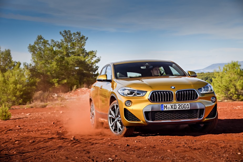 A BMW X2 is a good-looking snow driving alternative to the marque's more questionable options like the iX. 