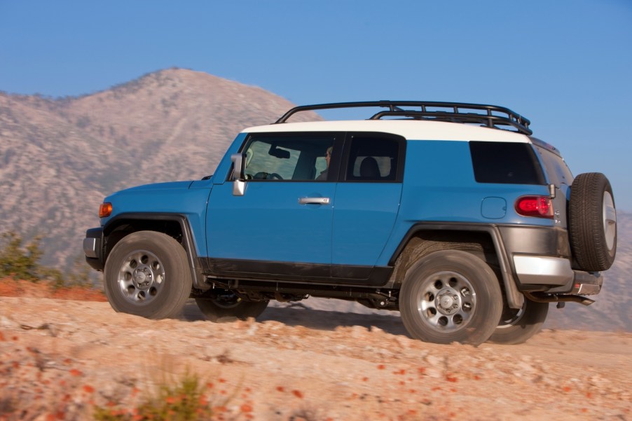 The best used SUVs over $20,000 include this Toyota FJ Cruiser