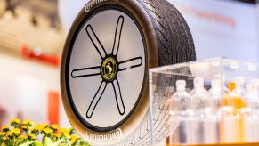 The Continental 'Conti GreenConcept' sustainable tire concept debut at Messe Muenchen in Munich, Germany