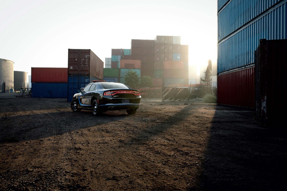 The police Charger is a bona fide cop car with V6 Dodge Charger and V8 Charger options to offer. 