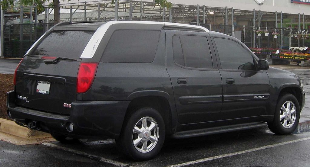 A truly weird SUV, the GMC Envoy XUV was a flop.