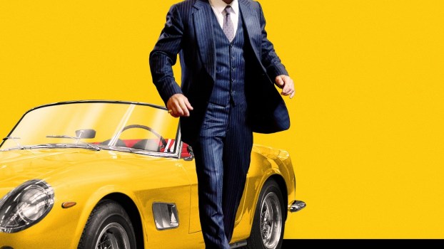 Why is Lamborghini Driving a Ferrari in the Poster for the Frank Grillo Movie?