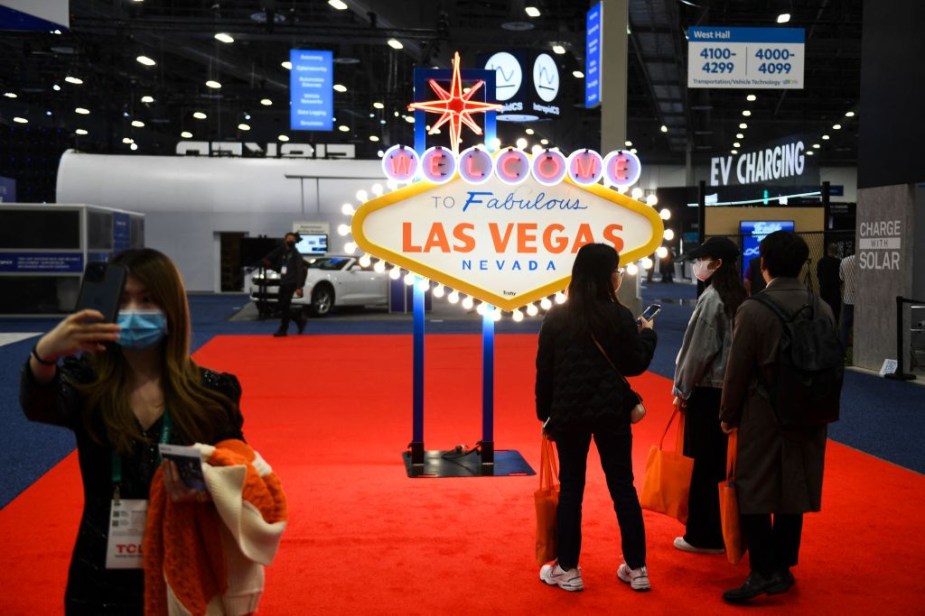 2022 CES show in LAs Vegas