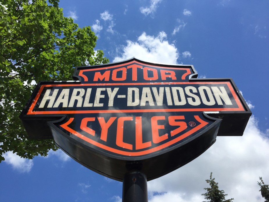 Harley Davidson logo, who's parts can come at a high price tag. So, such as a Harley-Davidson B battery cost. 