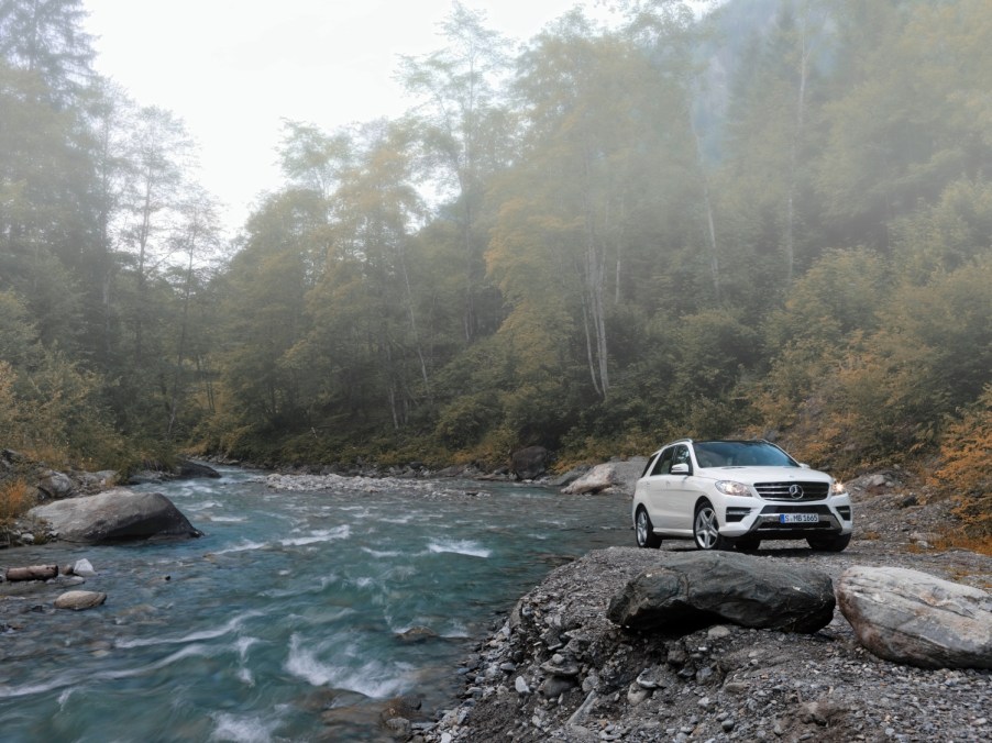 Luxury midsize SUVs from 2012 include this Mercedes-Benz ML350