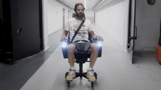 VW Built a Crazy Electric Office Chair: Race Your Co-Workers!