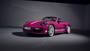 Front view of the Porsche 718 Boxster Style Edition