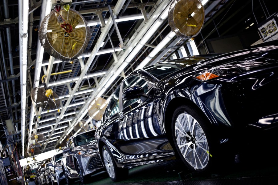 Toyota's production factory in Georgetown, KY.