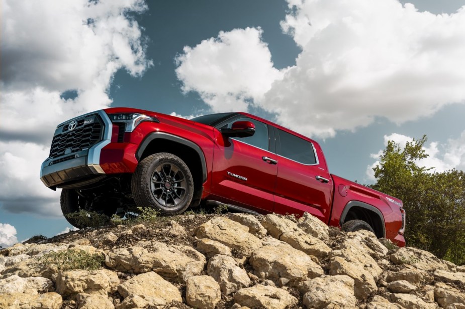 The Toyota Tundra is the best full-size truck for driving in snow