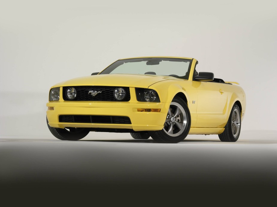 The 2005 Ford Mustang V6 and GT are solid options for an affordable muscle car daily driver. 