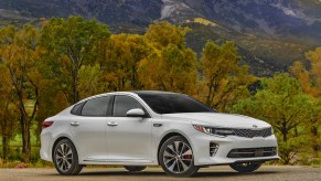 A 2016 Kia Optima SXL 2.0 turbo