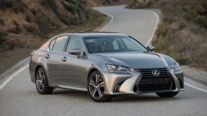 A Lexus GS 350, like this silver one, and its sibling, the ES 350, are two of the longest-lasting Lexus models.