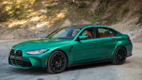 Green 2022 BMW M3