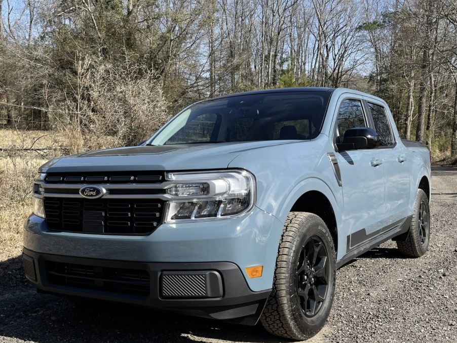 2022 Ford Maverick off-roading