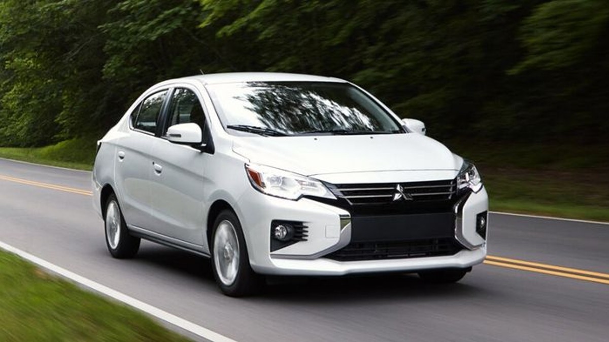 White 2022 Mitsubishi Mirage G4