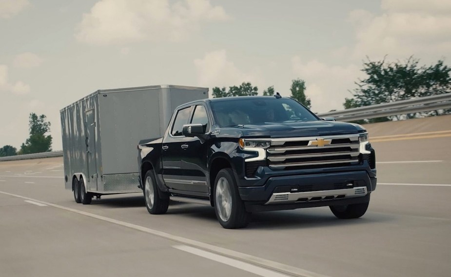 2023 Chevy Silverado 1500 towing