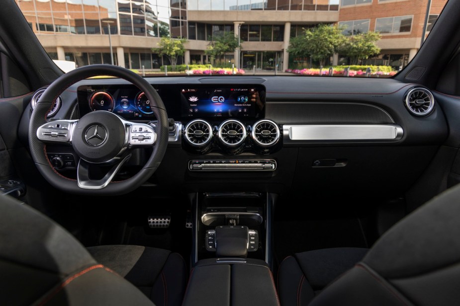 2022 Mercedes-Benz EQB 300 interior view