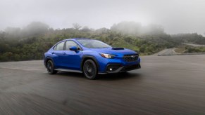 2022 Subaru WRX in blue