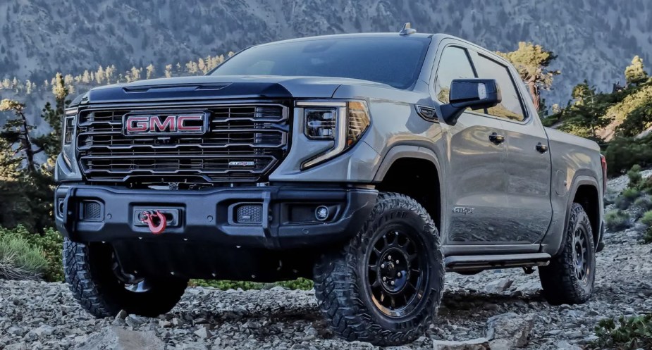 2023 GMC Sierra 1500 off-roading