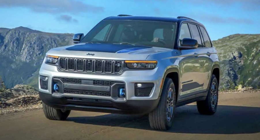 2023 Jeep Grand Cherokee 4xe on the road