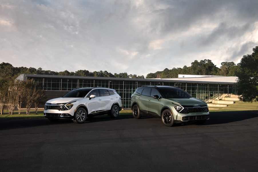 Kia Sportage trims present are the 2023 Kia Sportage SX and X-Pro