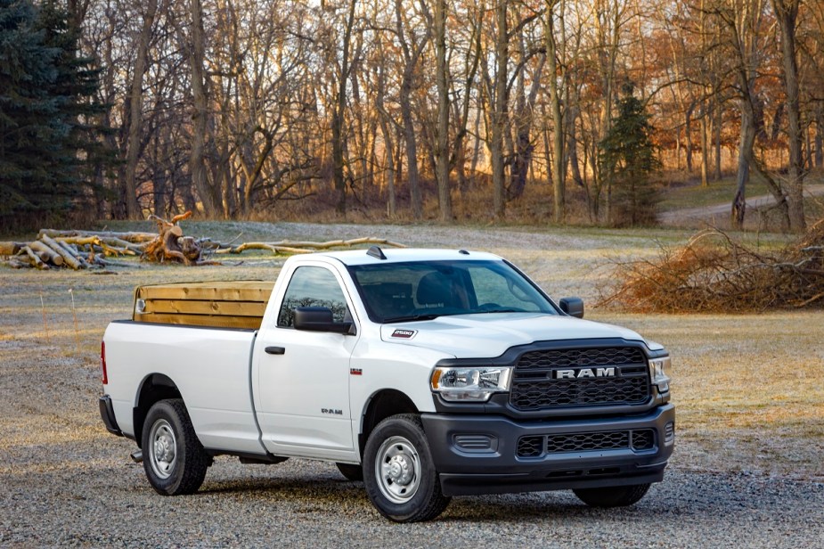 Ram 2500 Tradesman in white