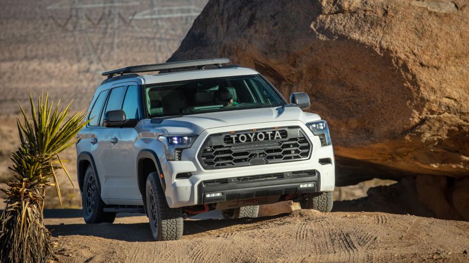 2023 Toyota Sequoia TRD Pro off-roading