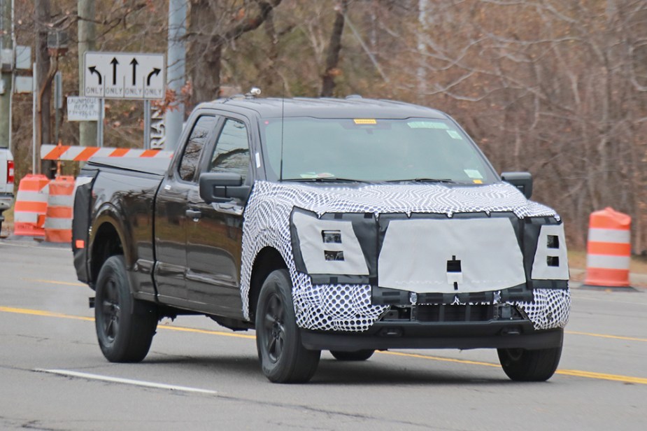 2024 Ford F-150 spy shot