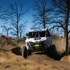 Wayne Matlock's car driving through the baja.