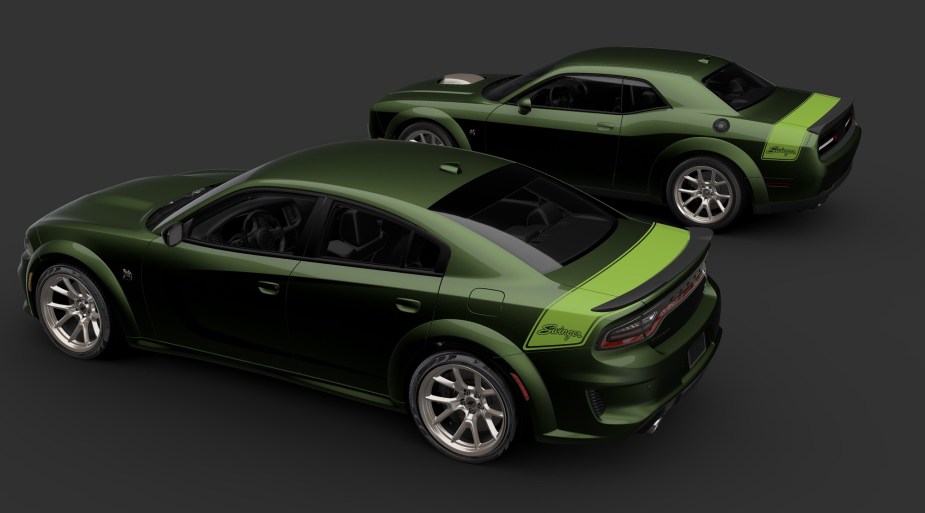 The Dodge Swingers are a pair of special edition Mopars, just like the Charger King Daytona.