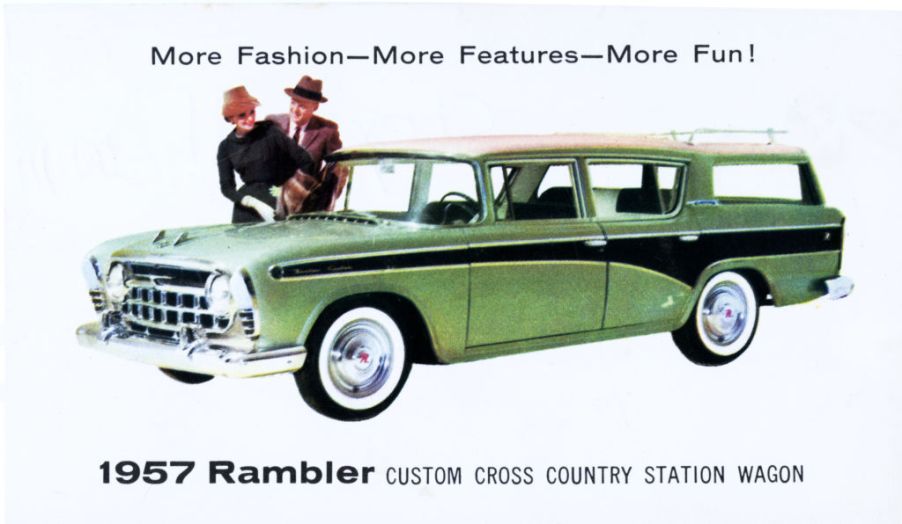 a 1950s Rambler station wagon