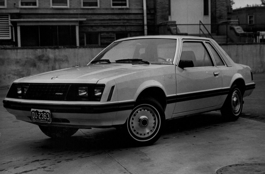 A Fox Body Notchback Mustang is a classic prospect for car builders.