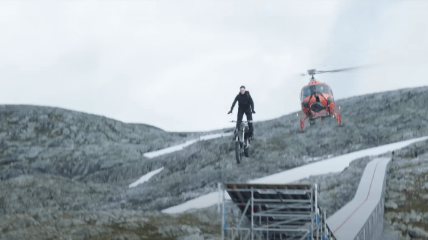 Tom Cruise Actually Rode a Motorcycle off a Cliff for a Mission: Impossible — Dead Reckoning Stunt