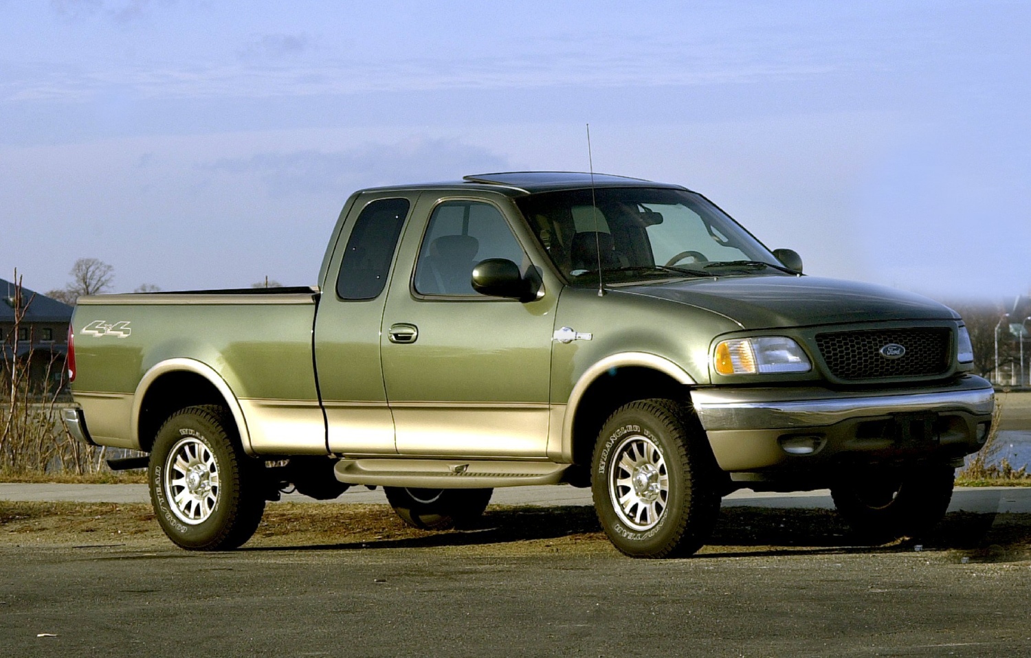 The best-selling vehicles in 2002 were Ford F-150 pickup trucks