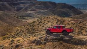 The best value midsize trucks include the 2023 Jeep Gladiator