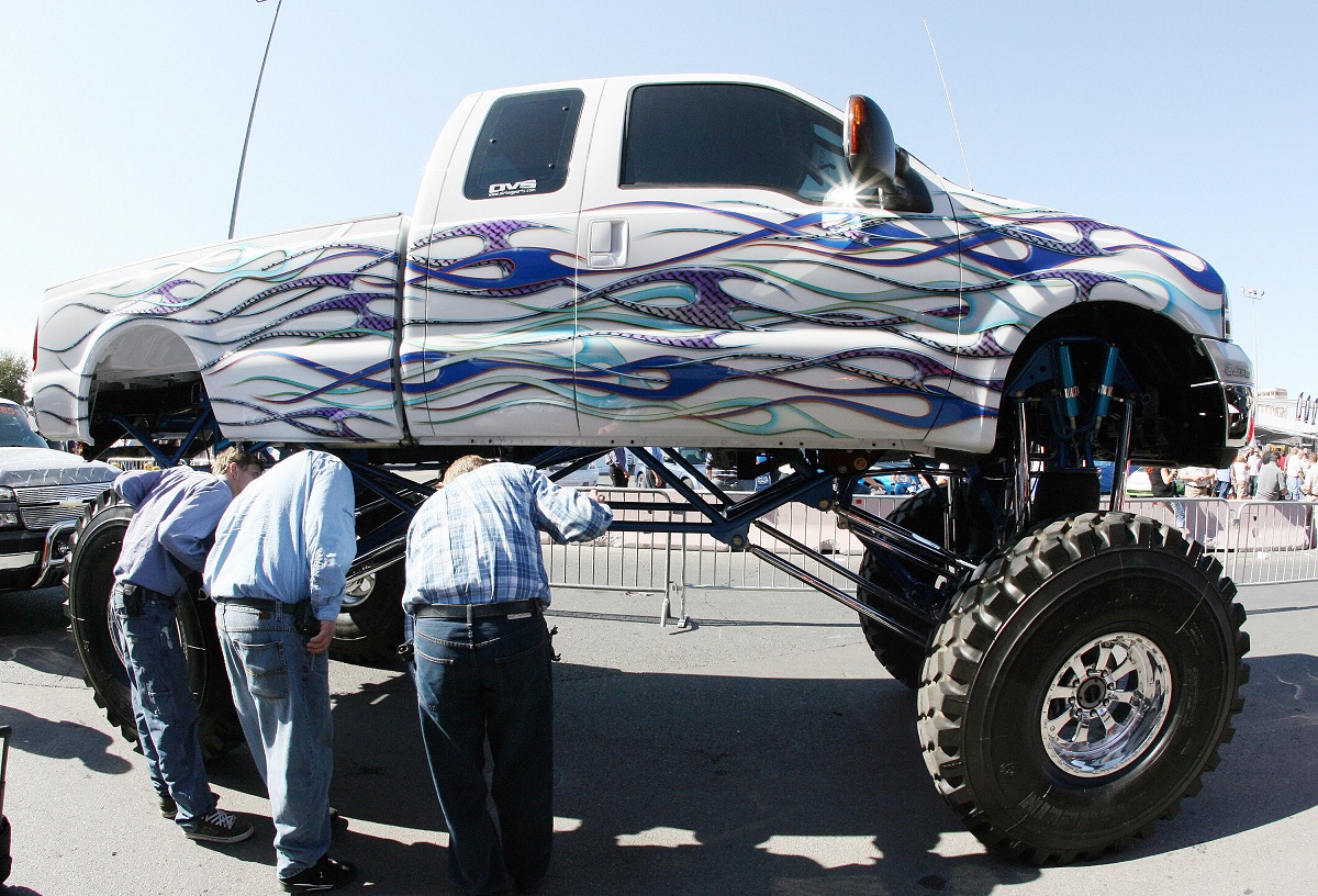 Show trucks can be tall