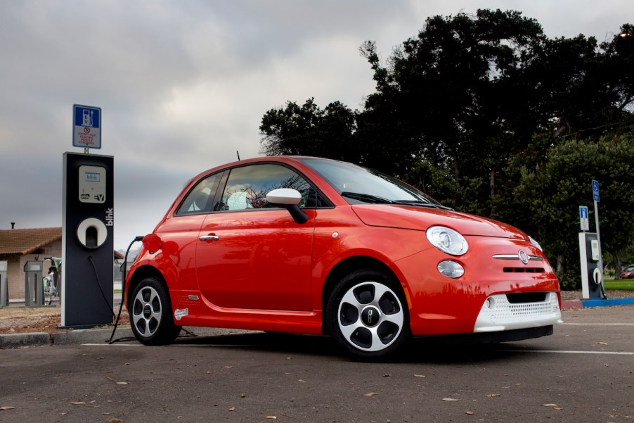 Cheap used electric cars: 2016 Fiat 500e