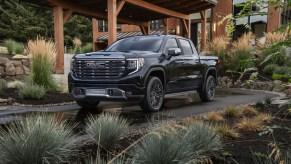 Luxury pickup trucks include this 2022 GMC Sierra Denali Ultimate