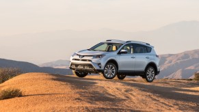 The safest compact SUVs from 2017 include this Toyota RAV4