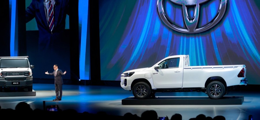 new toyota electric truck concept