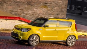 Kia Soul in Yellow