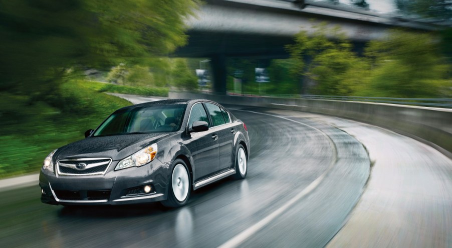 2012 Subaru Legacy rolling