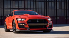 The Ford Mustang Shelby GT500, like the GT350R and Mach 1, is one of the fastest Mustangs ever.