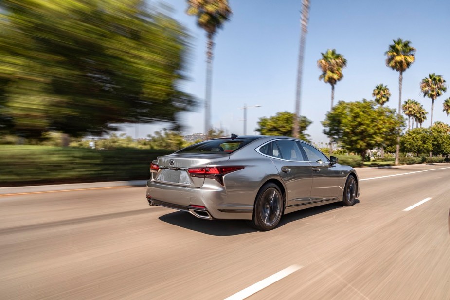 2022 Lexus LS 500 rolling