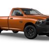 This is an orange Ram 1500 Classic.