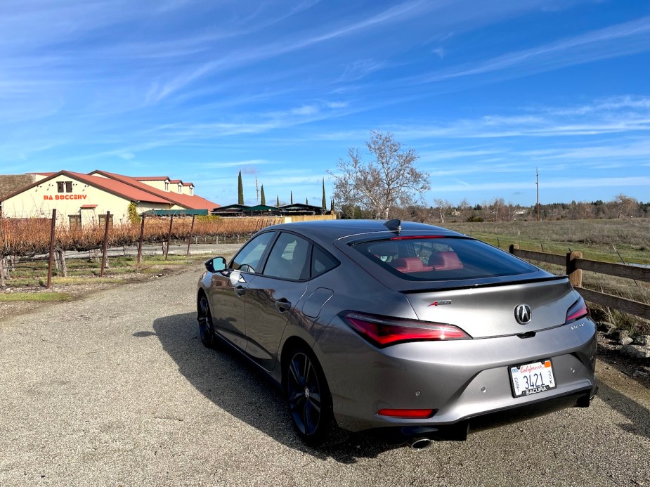 2023 Acura Integra A Spec left rear corner