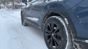 2023 Honda CR-V in the snow