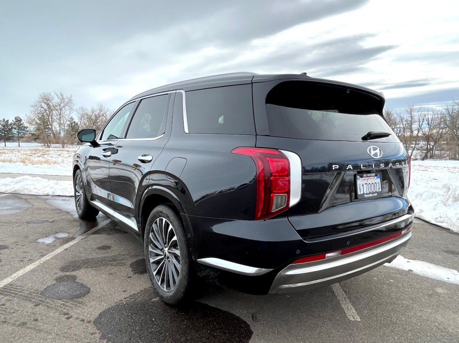 2023 Hyundai Palisade Calligraphy rear view