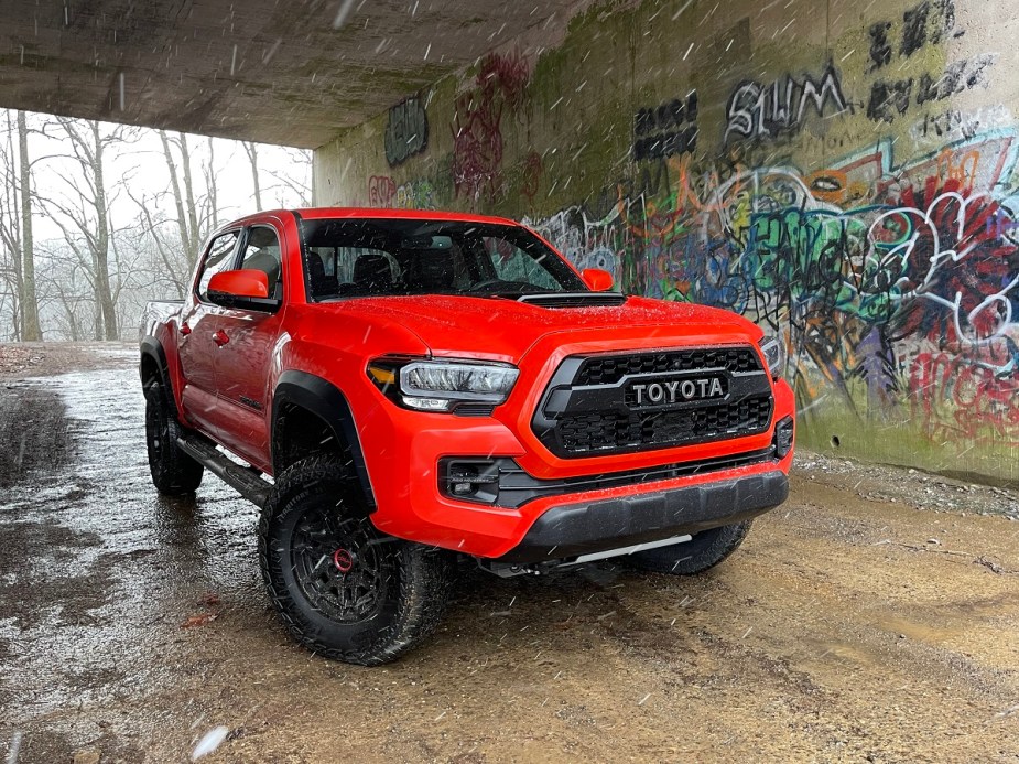 The 2023 Toyota Tacoma TRD Pro shows how big mid-size trucks have gotten