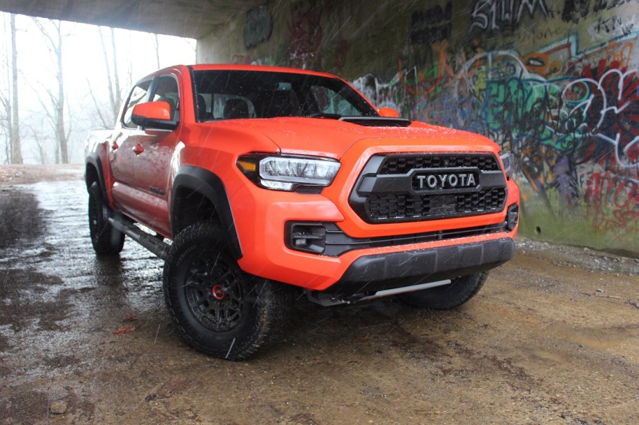 2023 Toyota Tacoma TRD Pro off-roading